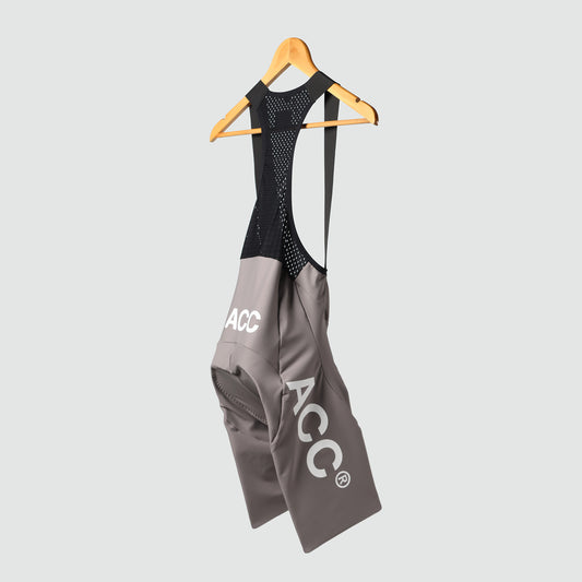 Premium bib short storm grey side and back view from Ascender Switzerland