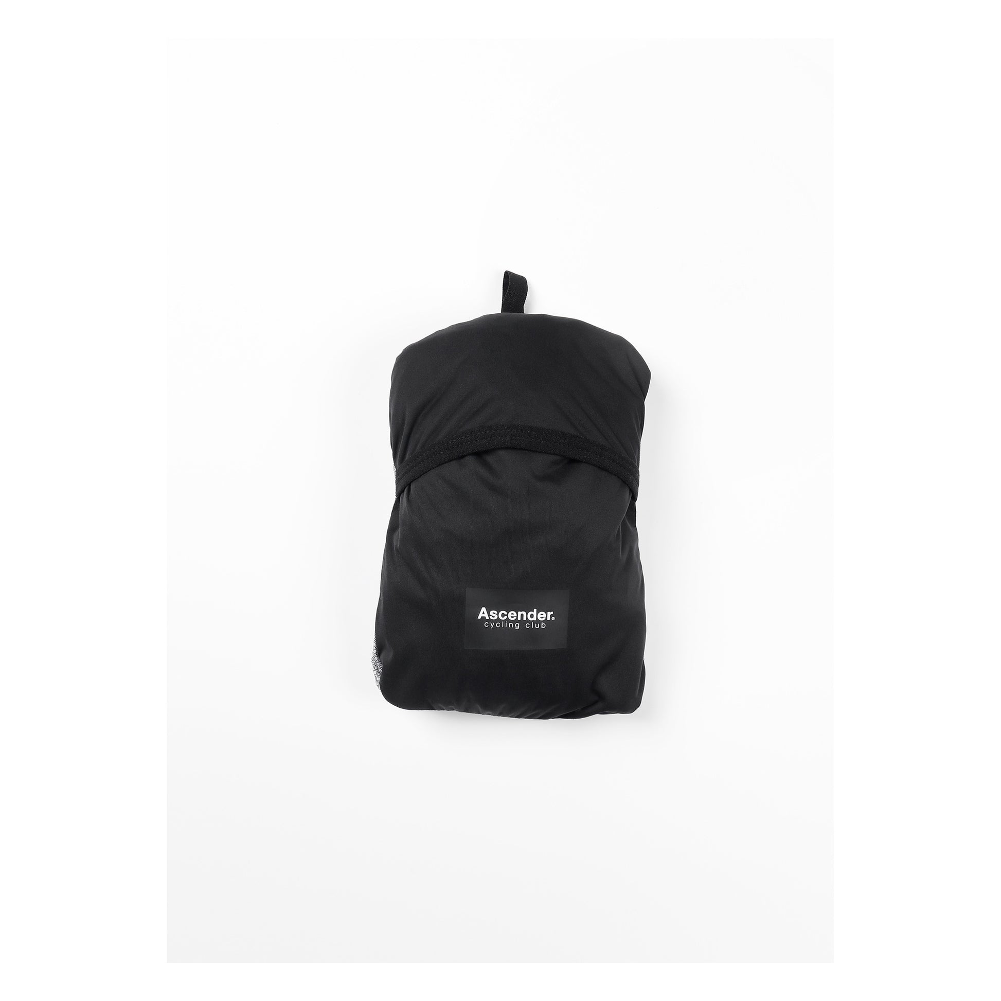 AEROFLOW Wind Vest Black from Ascender Cycling Club Zürich Switzerland Internal Pocket Detailled View