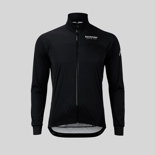 Aquarius Windproof and Waterproof Shield Jacket from Ascender Cycling Club in Zürich Switzerland Front View