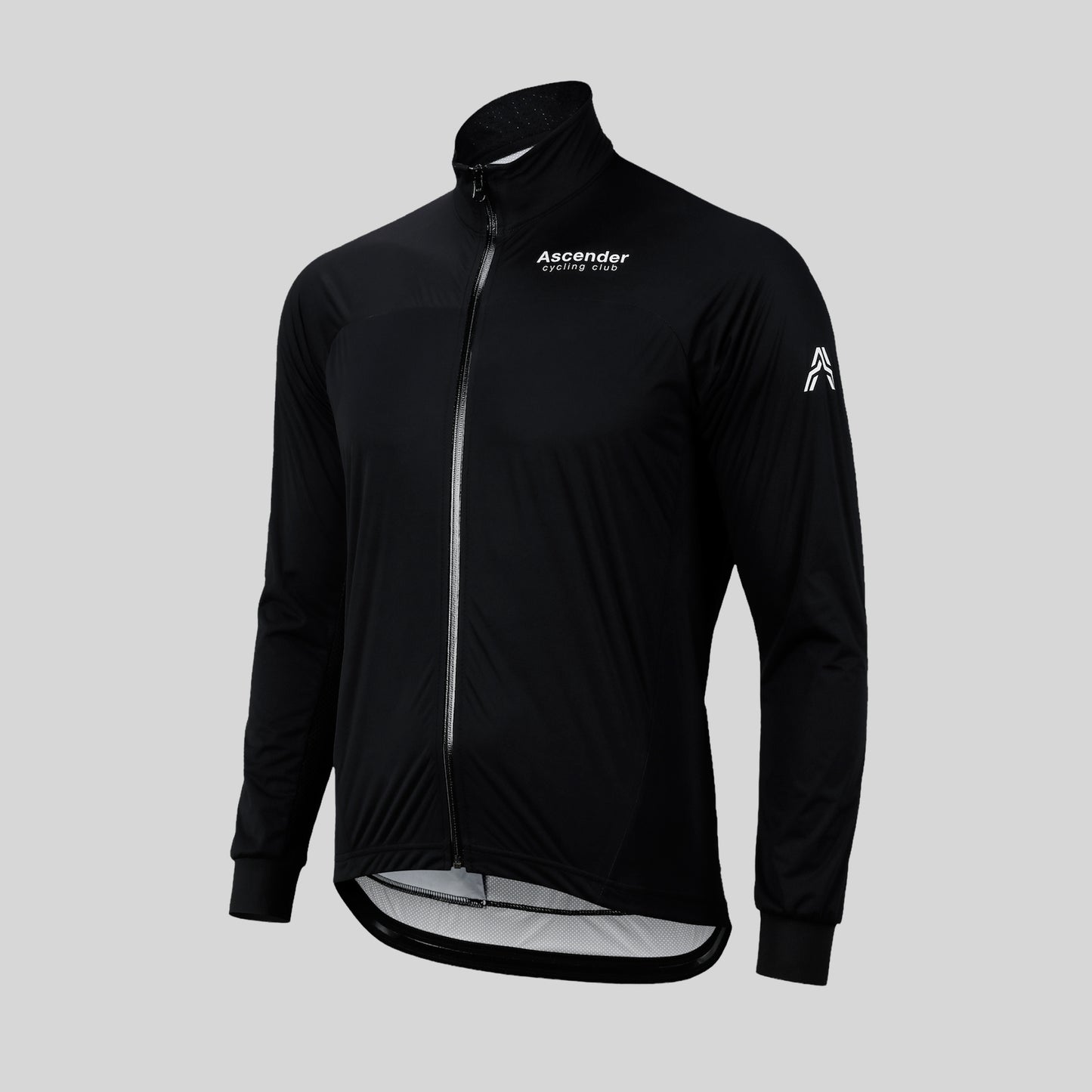 Aquarius Windproof and Waterproof Shield Jacket from Ascender Cycling Club in Zürich Switzerland Side View