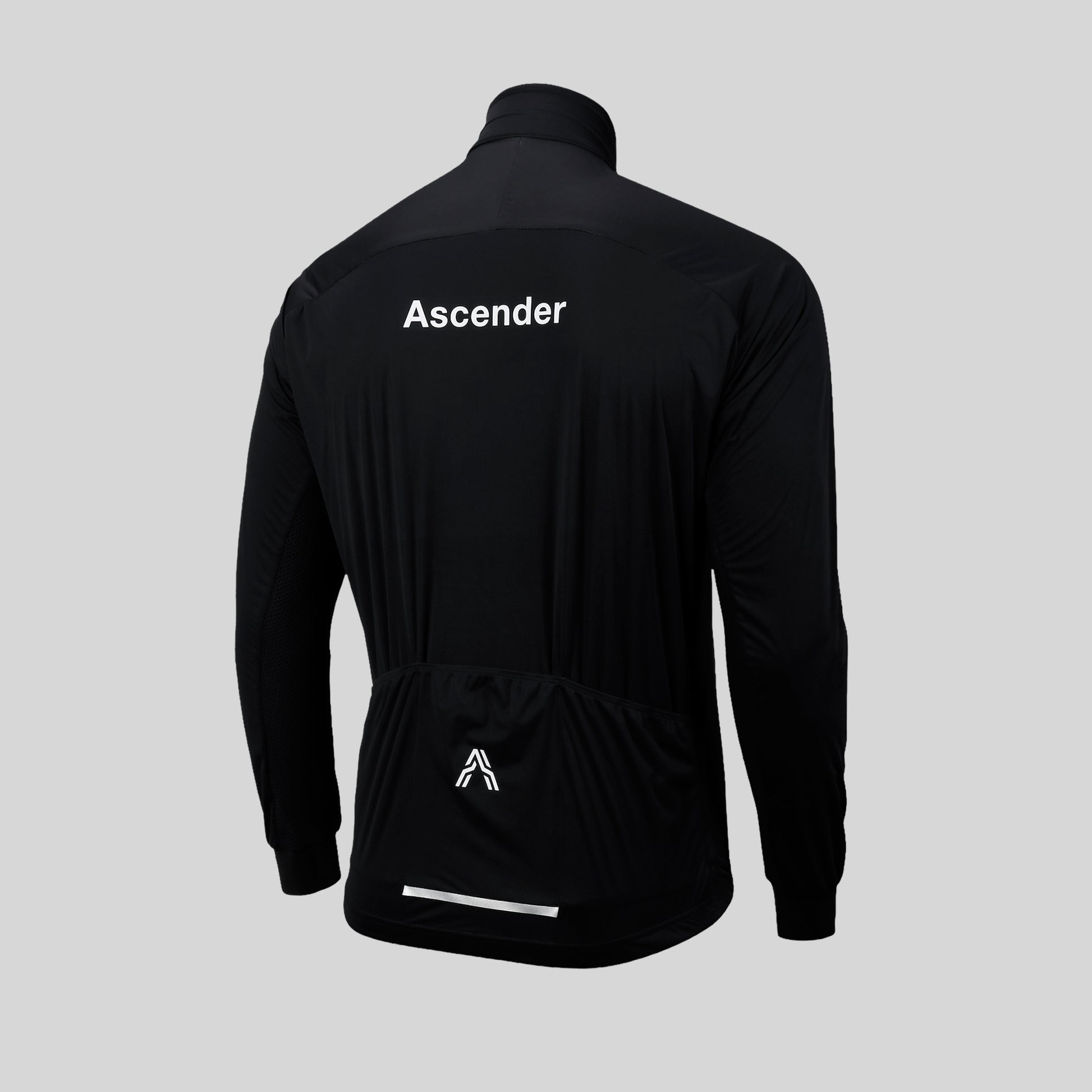 Aquarius Windproof and Waterproof Shield Jacket from Ascender Cycling Club in Zürich Switzerland Back View
