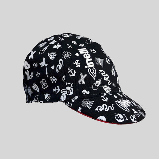 Cinelli Mike Giant Icons Los Angeles Cycling Cap Available at Ascender Cycling Club Zürich Switzerland Front Side View