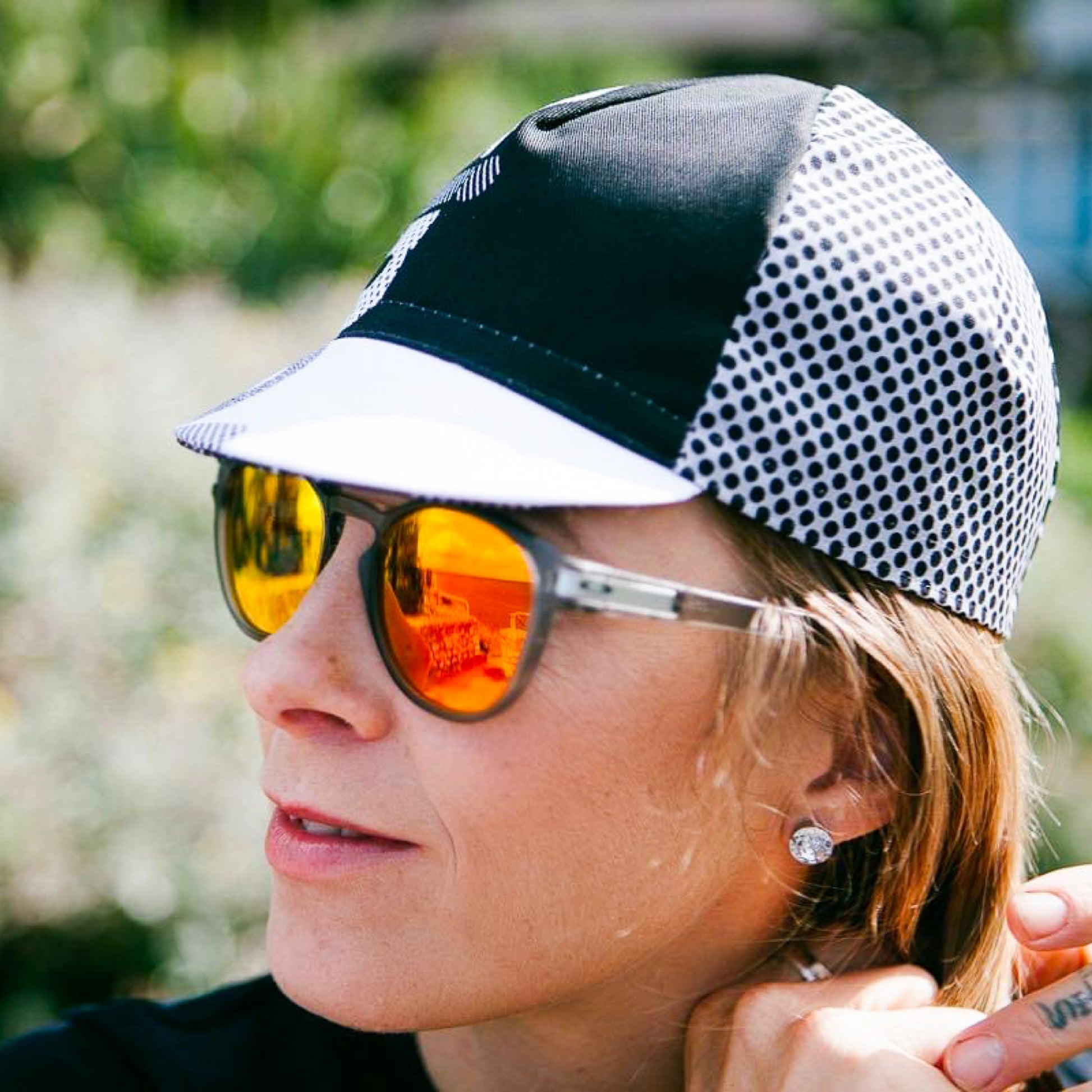Cinelli Optical Cycling Cap White Available at Ascender Cycling Club Zürich Switzerland Live Front Side View