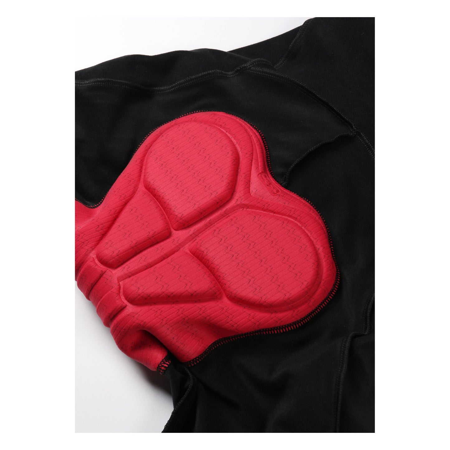 Men's Winter Thermal PRO Bib Tights Black from Ascender Cycling Club Switzerland Elastic Interface High-End Chamois View