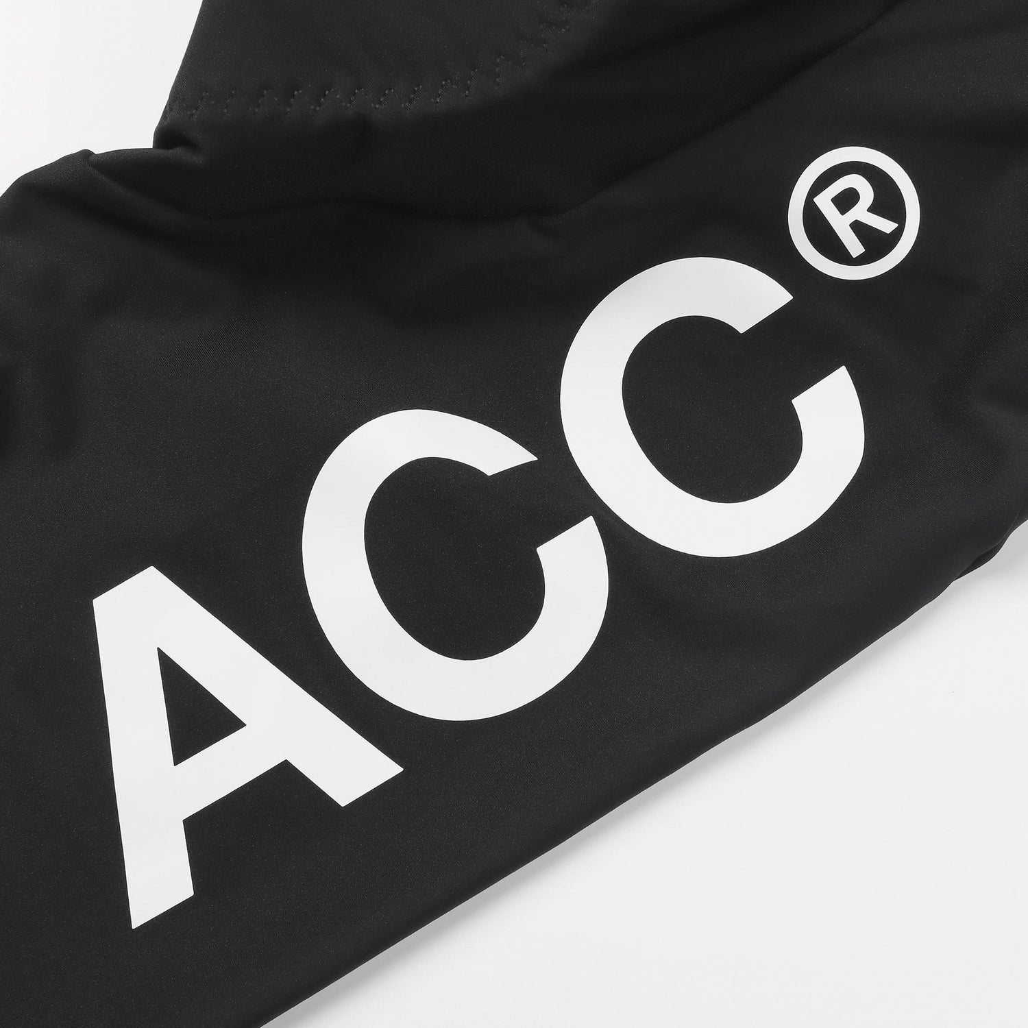 Premium bib short black ACC Branding side view from Ascender Switzerland