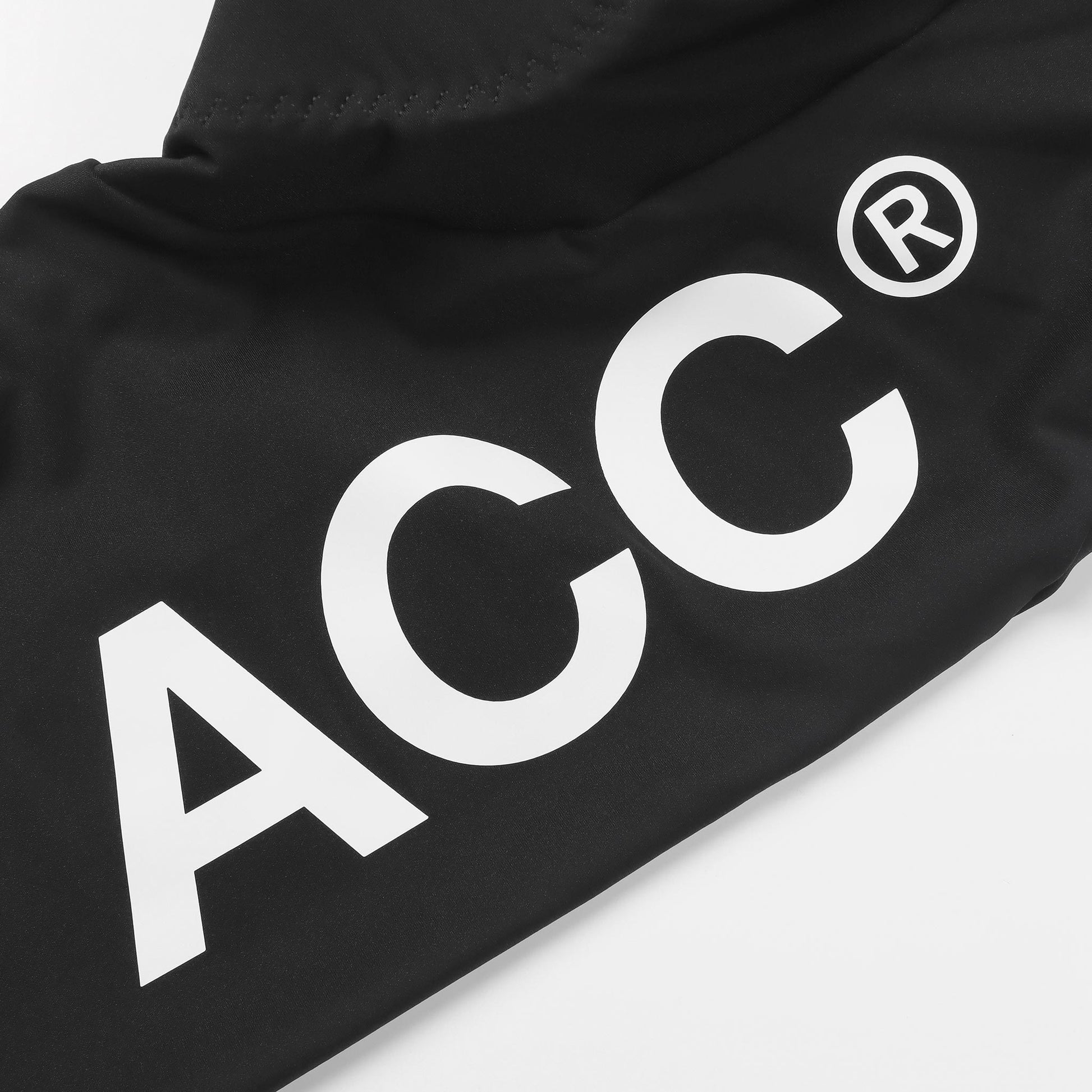 Premium bib short black ACC Branding side view from Ascender Switzerland