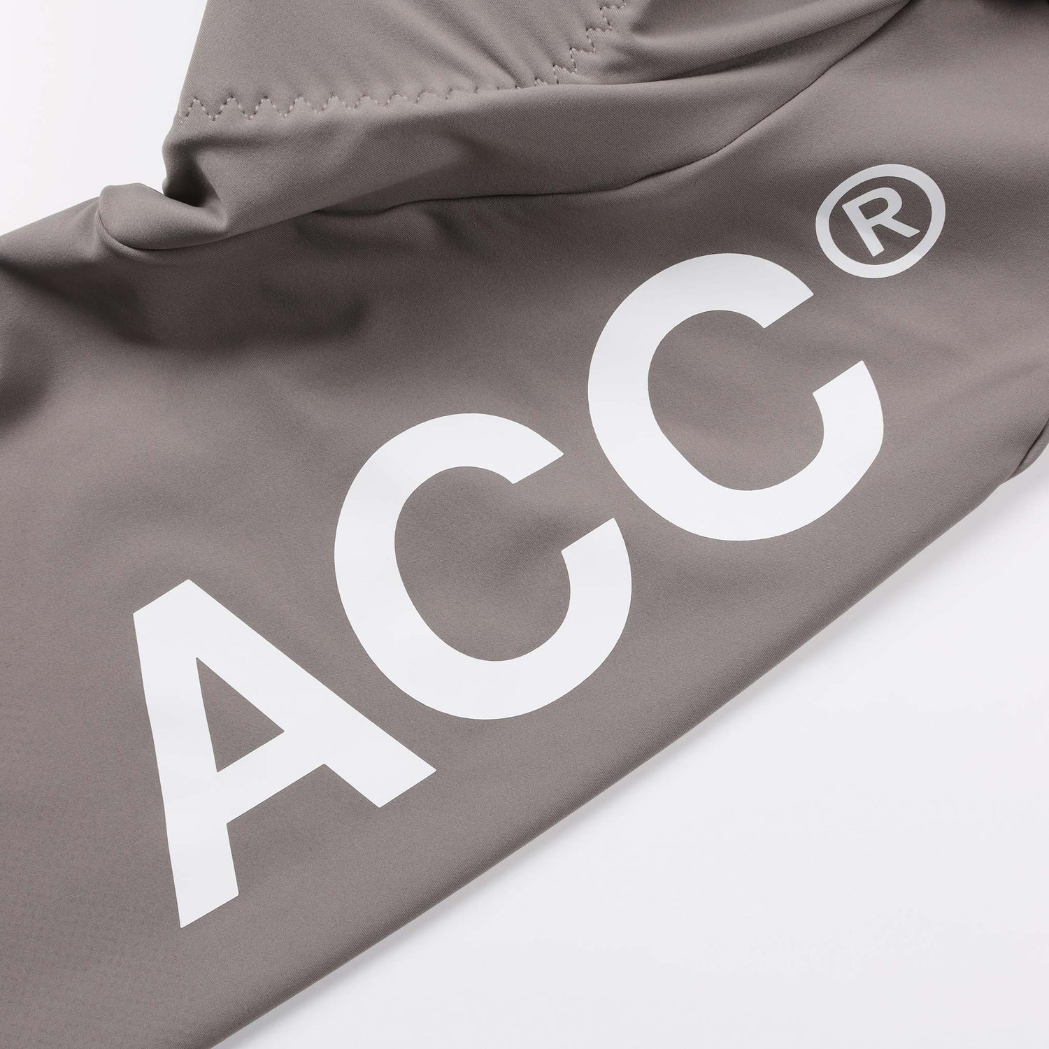 Premium bib short storm grey ACC Branding side view from Ascender Switzerland