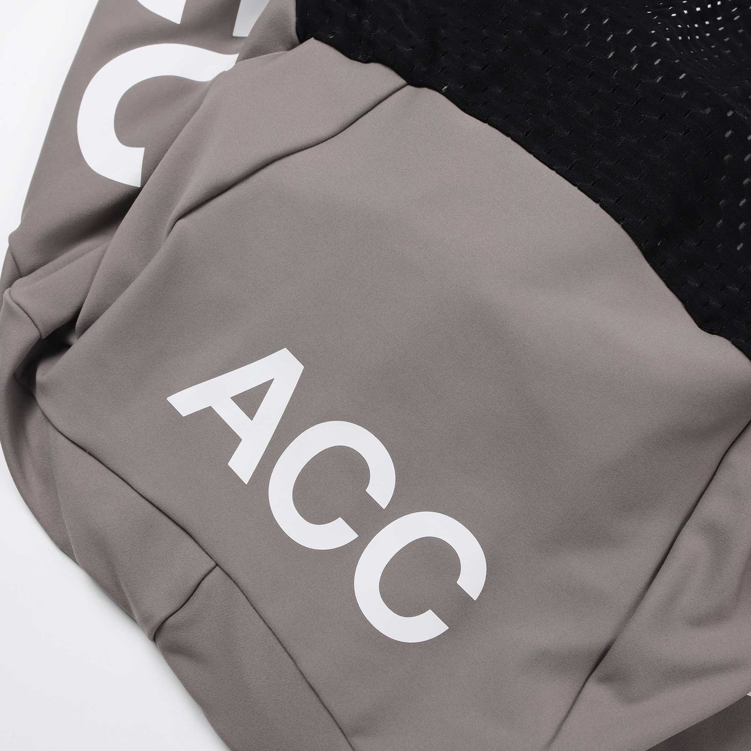 Premium bib short storm grey back side view from Ascender Switzerland