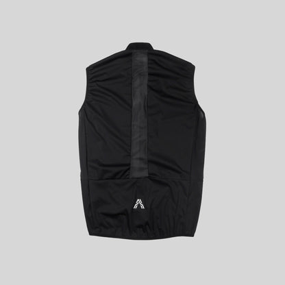 AEROFLOW Wind Vest Black from Ascender Cycling Club Zürich Switzerland Backside View