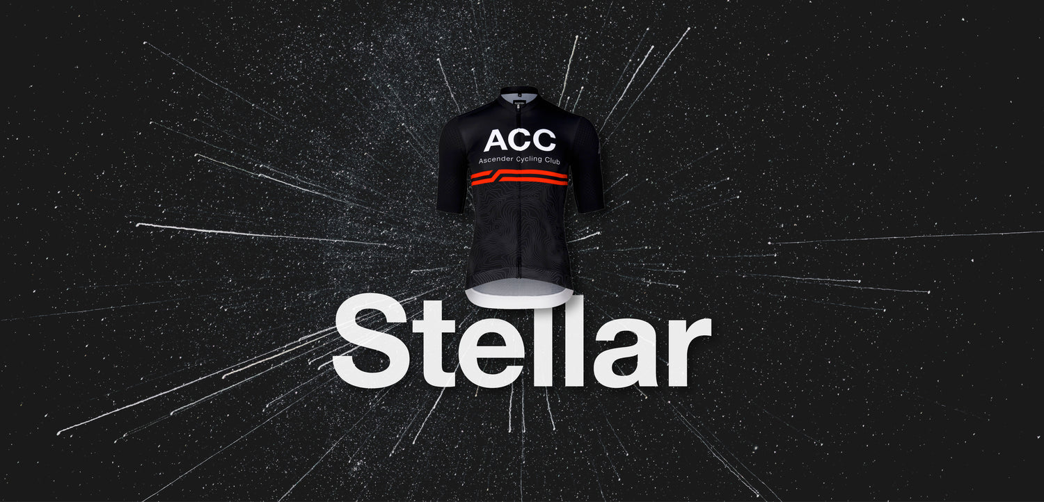 ACC Stellar Short Sleeves Jersey Sustainable Collection from Ascender Cycling Club Zürich Switzerland