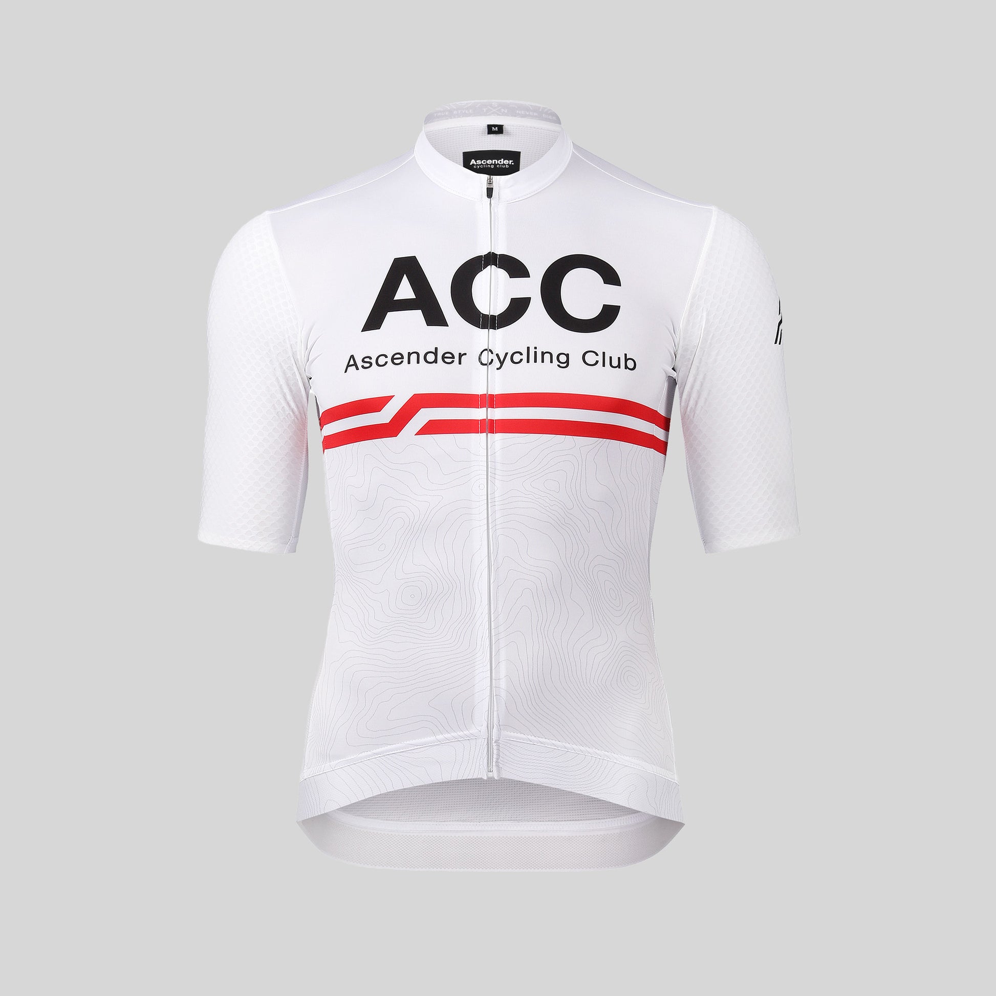 ACC Stellar sustainable cycling short sleeve jersey race cut from Ascender Cycling Club Zürich Switzerland Presentation Front View 3D