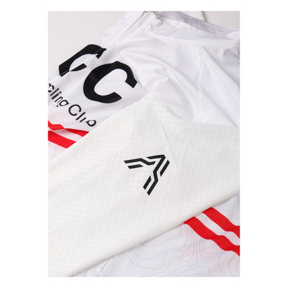 ACC Stellar sustainable cycling short sleeve jersey race cut from Ascender Cycling Club Zürich Switzerland High End Aero Sleeves Fabric