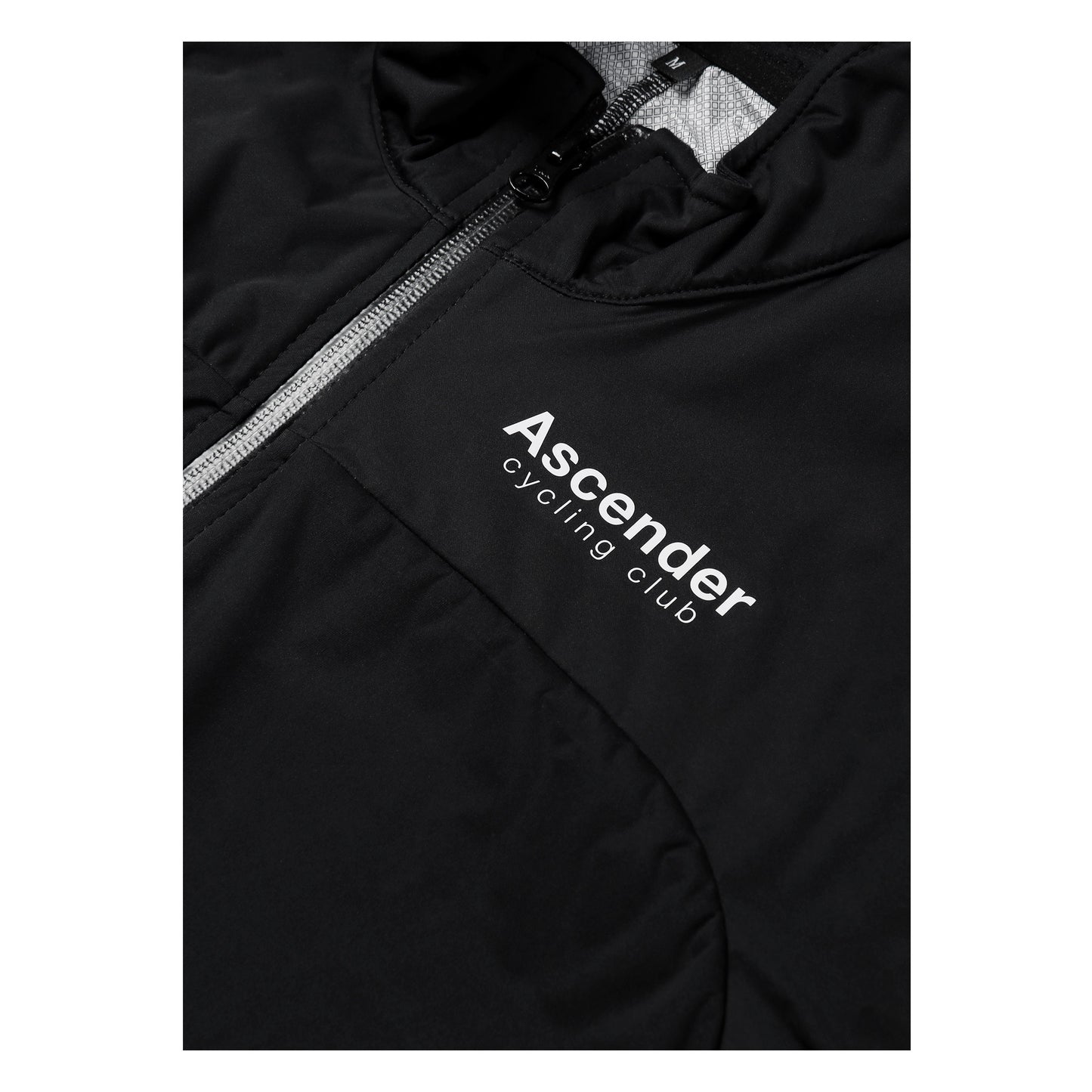 Aquarius Windproof and Waterproof Shield Jacket from Ascender Cycling Club in Zürich Switzerland Front Logo View
