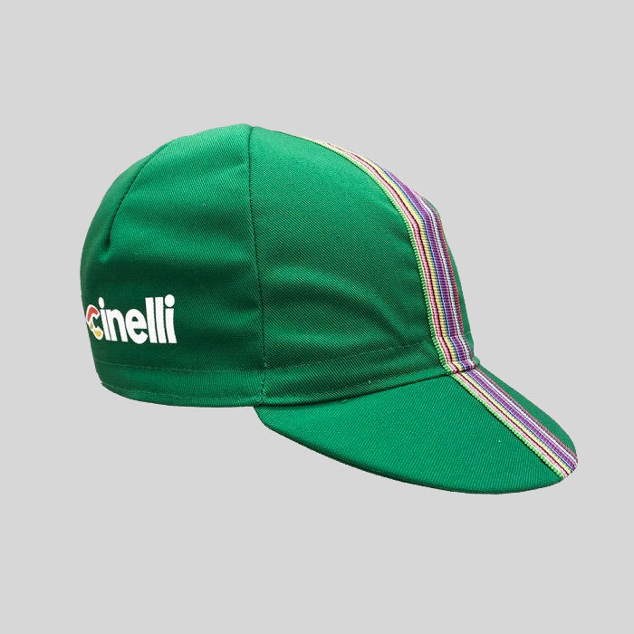 Cinelli Ciao Cap Green disponible chez Ascender Cycling Club Zürich Switzerland Vue de face et de côté