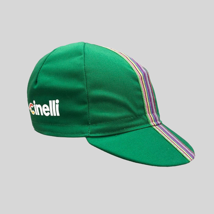 Cinelli Ciao Cap Green available at Ascender Cycling Club Zürich Switzerland Front Side View