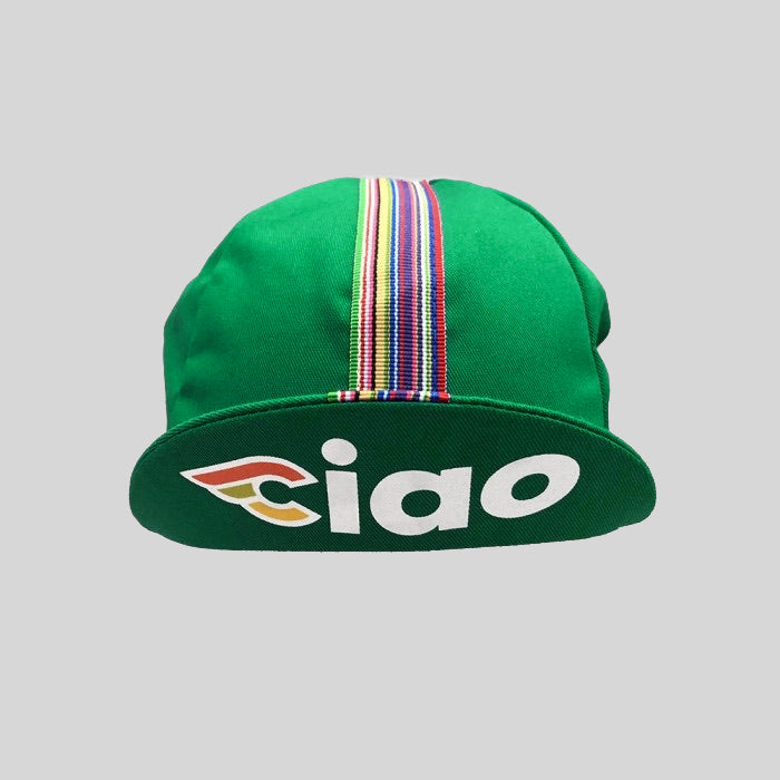 Cinelli Ciao Cap Green available at Ascender Cycling Club Zürich Switzerland Front View