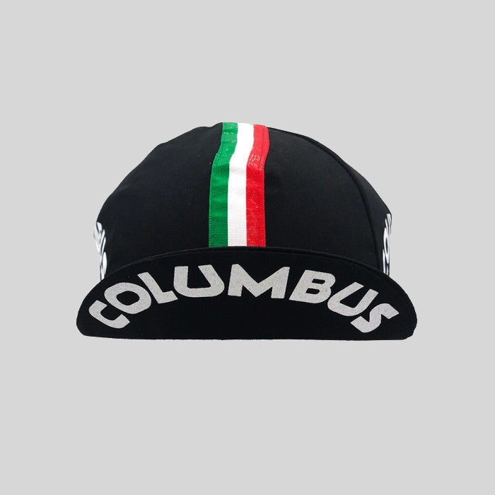 Cinelli Columbus Classic Cap Noir disponible chez Ascender Cycling Club Zürich Suisse Vue de face