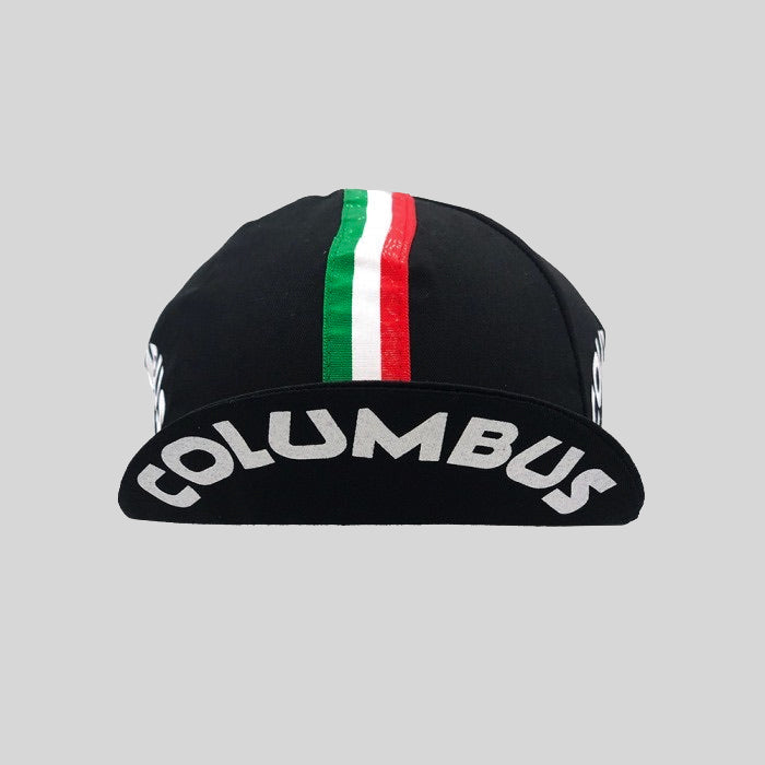 Cinelli Columbus Classic Cap Black available at Ascender Cycling Club Zürich Switzerland Front View