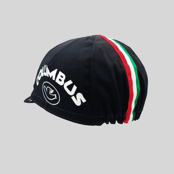 Cinelli Columbus Classic Cap Black available at Ascender Cycling Club Zürich Switzerland Back Side View