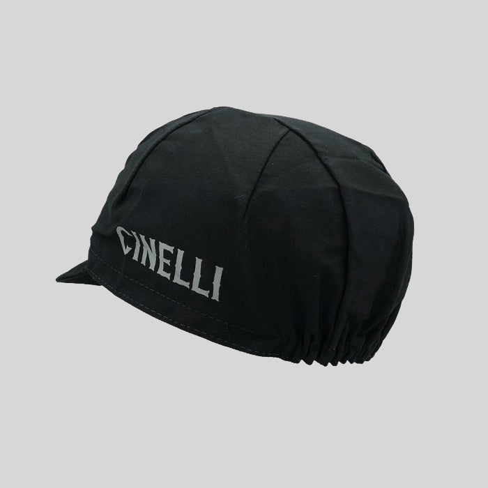 Cinelli Crest Cycling Cap in Black by Ascender Cycling Club Zürich Switzerland Back Side Picture