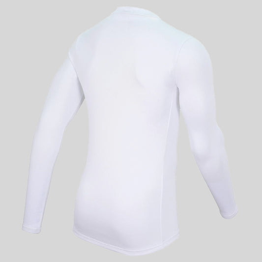 Long Sleeve Baselayer White by Cuore of Switzerland for Ascender Cycling Club Zürich Switzerland Back View