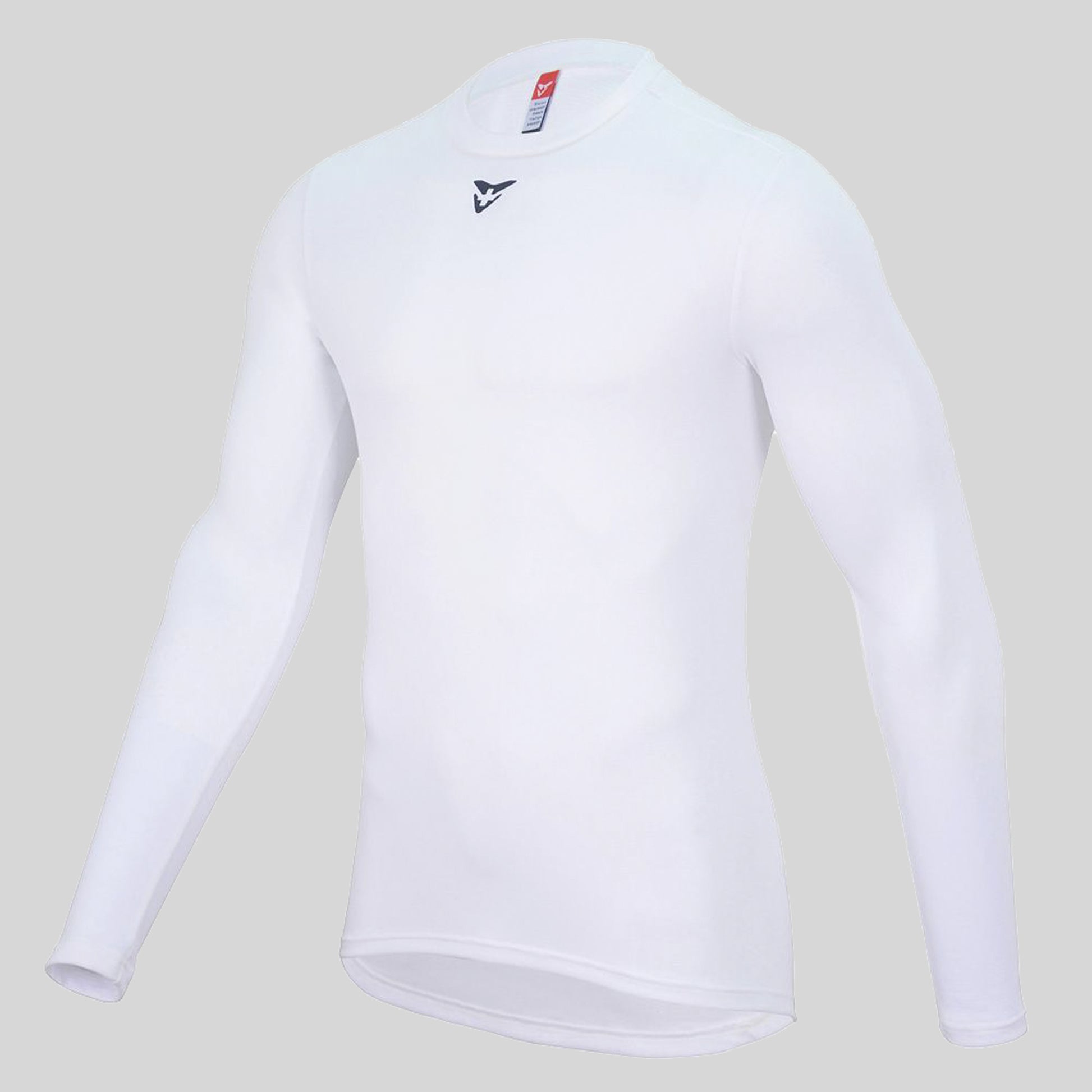 Long Sleeve Baselayer White by Cuore of Switzerland for Ascender Cycling Club Zürich Switzerland Front View