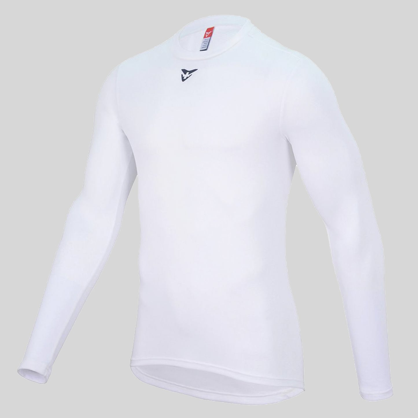 Long Sleeve Baselayer White by Cuore of Switzerland for Ascender Cycling Club Zürich Switzerland Front View