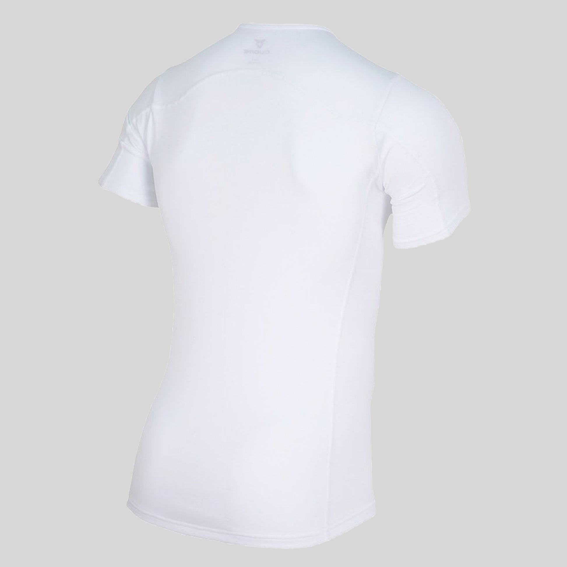 Short Sleeve Baselayer White by Cuore of Switzerland for Ascender Cycling Club Zürich Switzerland Back View