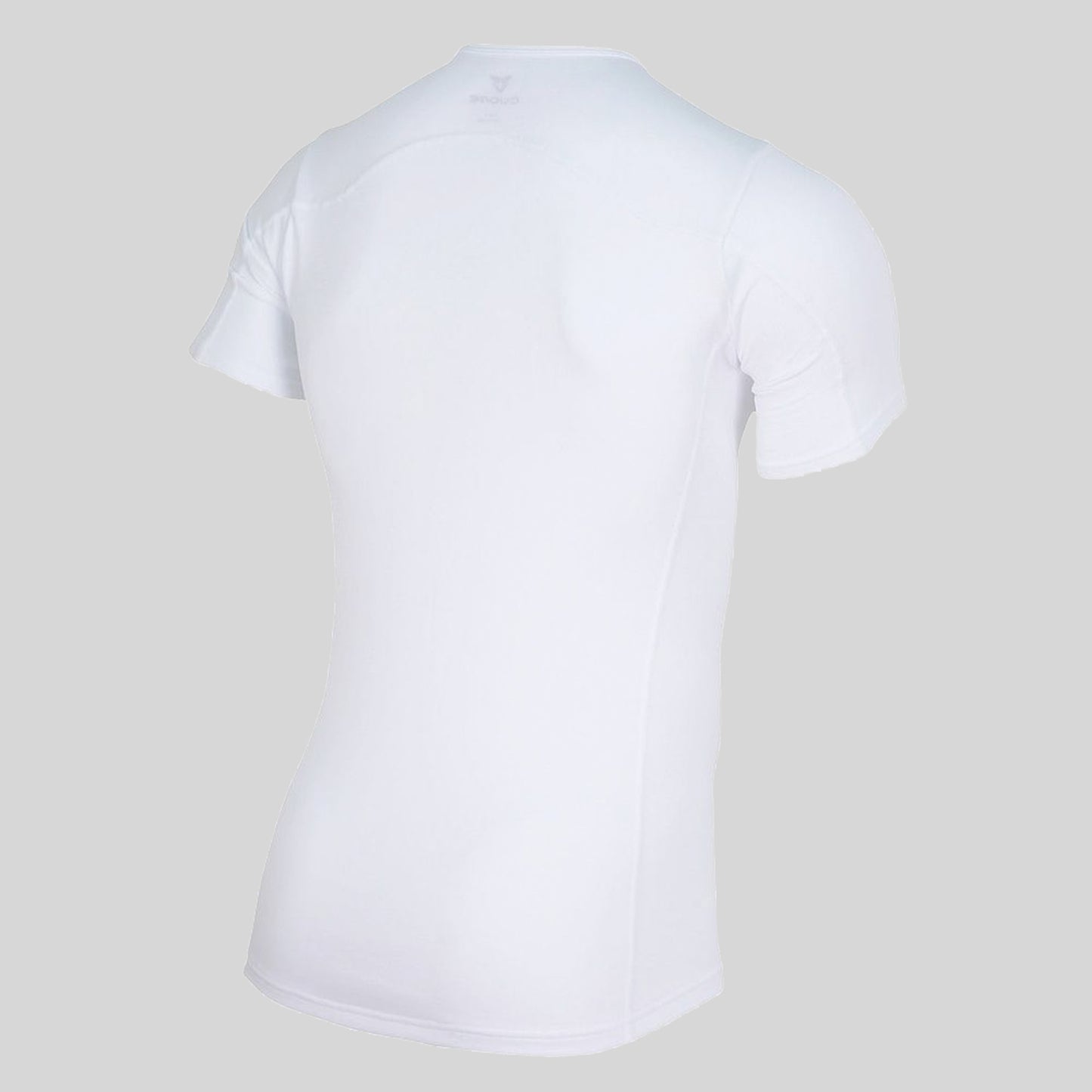 Short Sleeve Baselayer White by Cuore of Switzerland for Ascender Cycling Club Zürich Switzerland Back View