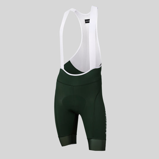 Legend Men Bib Short Olive von Ascender Cycling Club Zürich in der Schweiz Vorderansicht