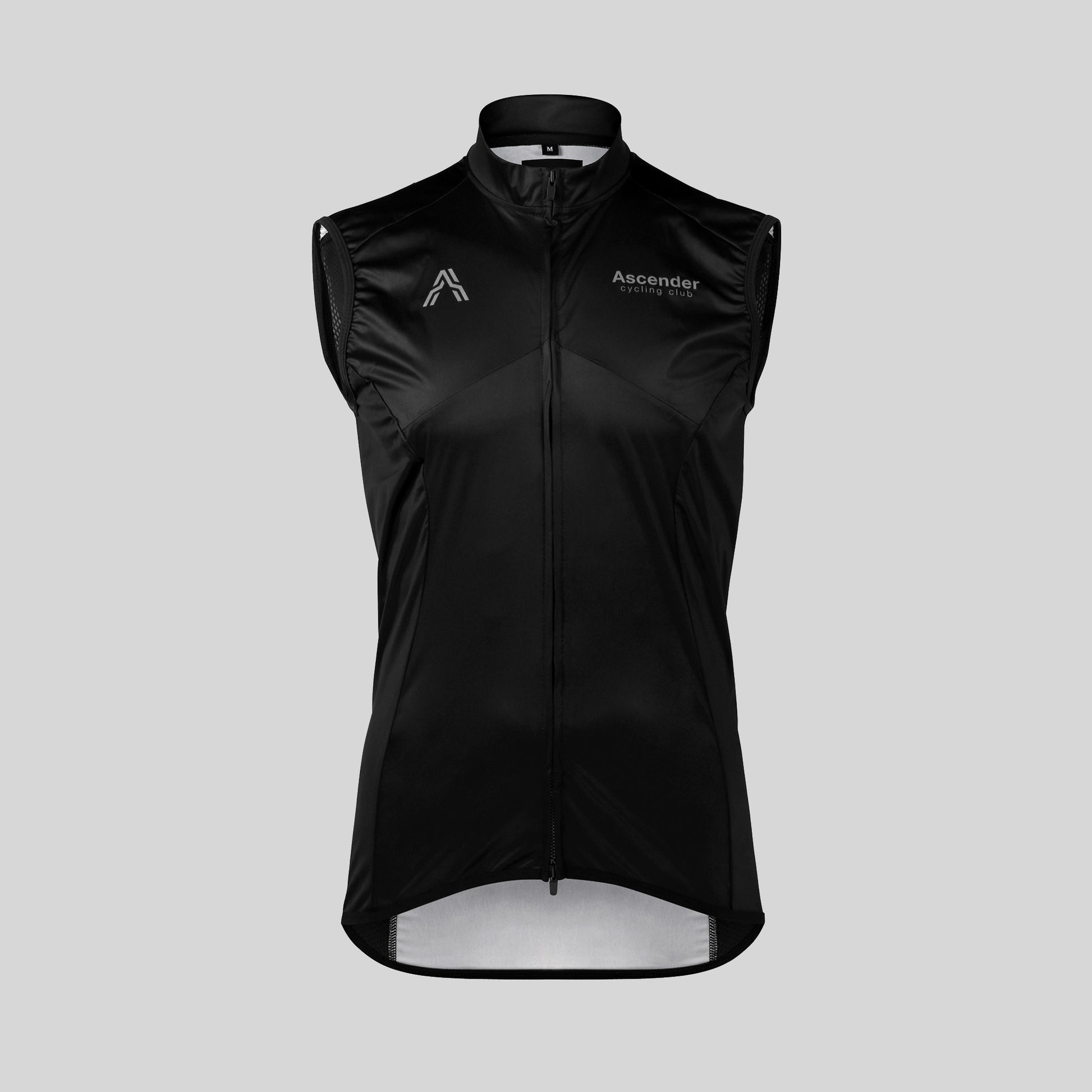 Leggera Team Vest Sustainable Cycling Wind Vest New Generation from Ascender Cycling Club Zürich Switzerland Presentation Front