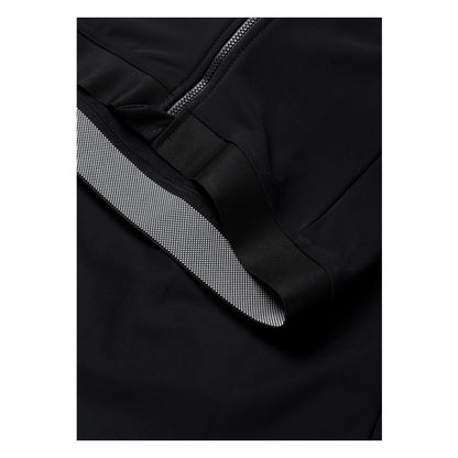 Milano Thermal Long Sleeve Jersey Black from Ascender Cycling Club Zürich Switzerland Elite Waist Powerband View