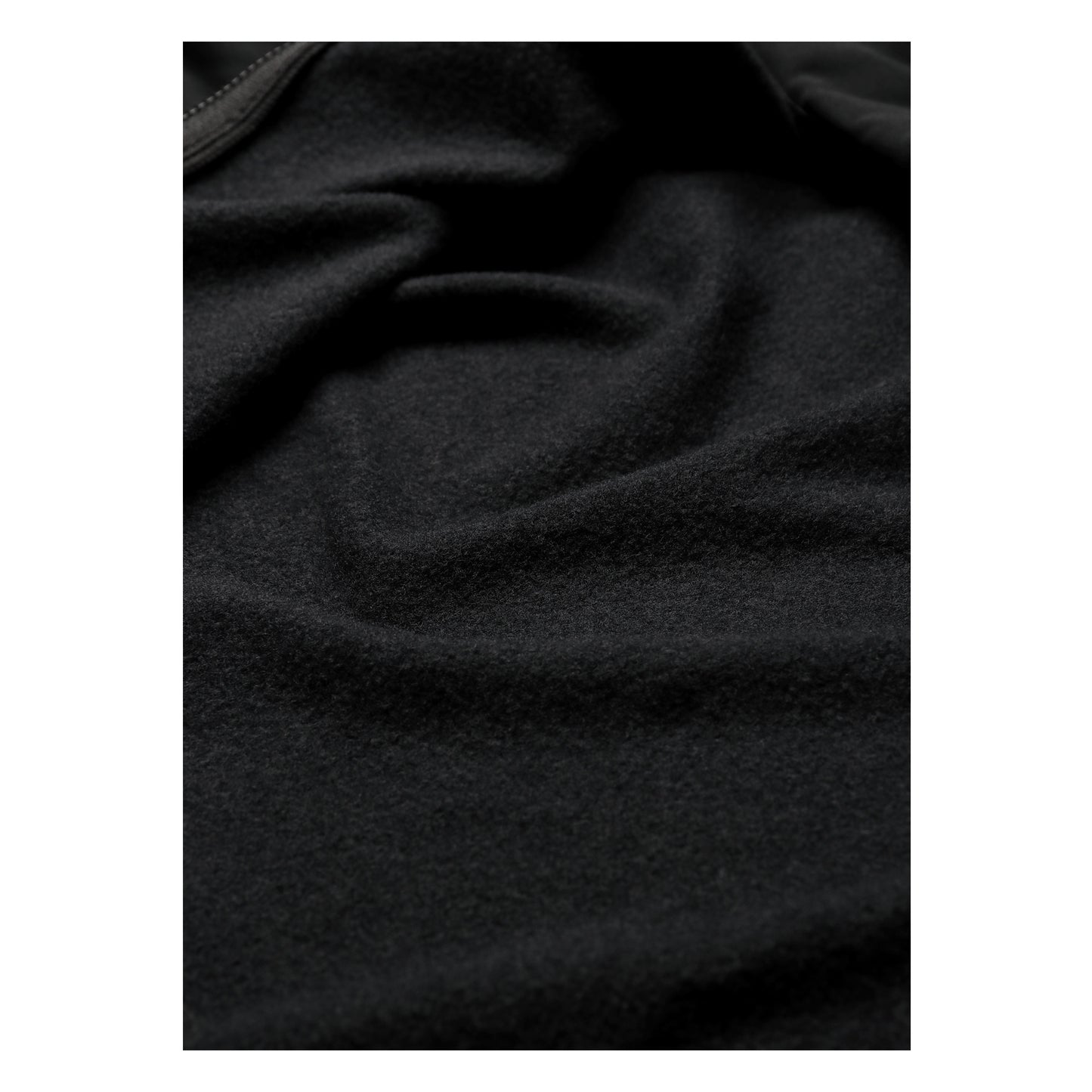 Milano Thermal Long Sleeve Jersey Black from Ascender Cycling Club Zürich Switzerland Four Way Stretch Thermal Fleece Italian Fabric View