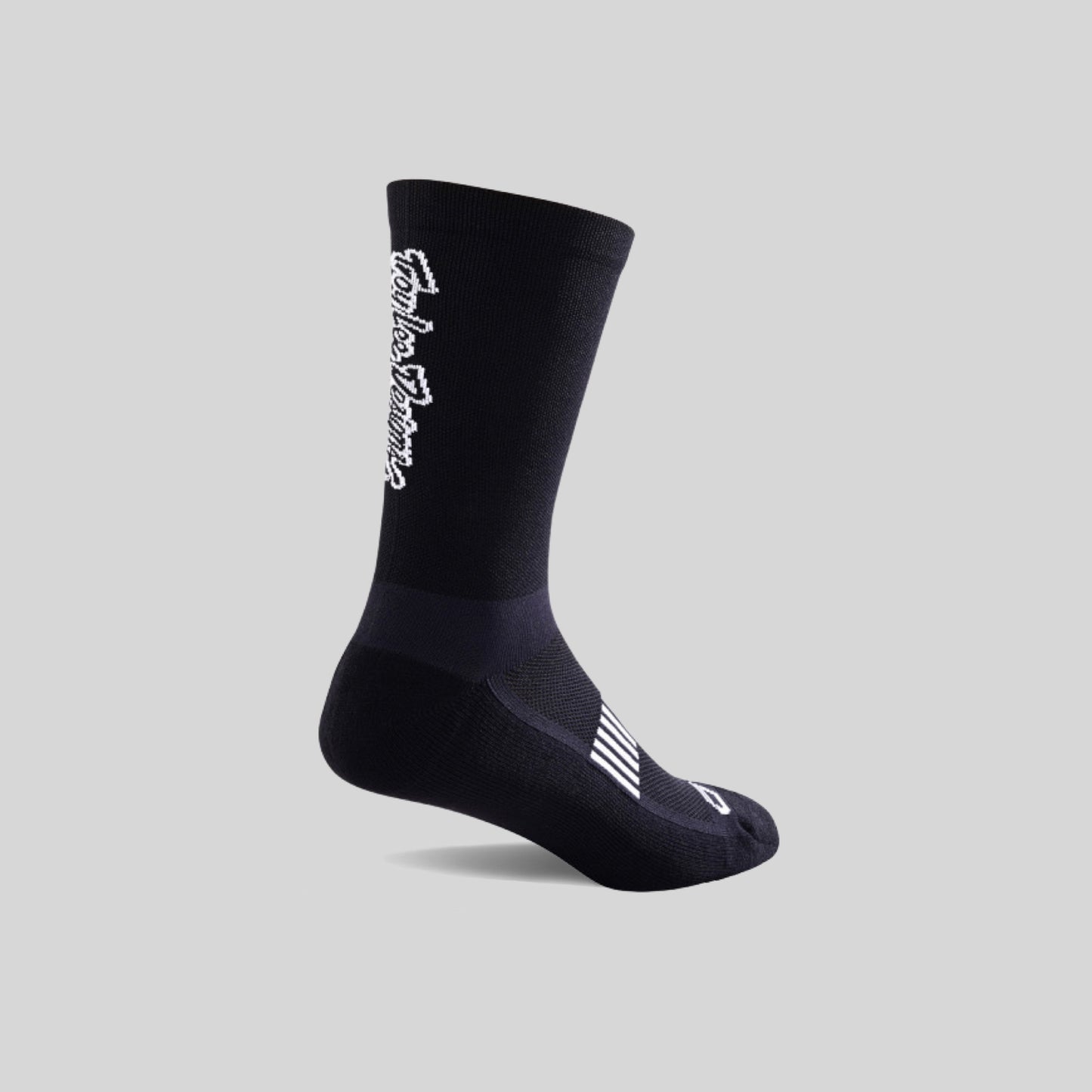 Troy Lee Designs Performance Signature Socks Black from Ascender Cycling Club Zürich Switzerland Right Side View