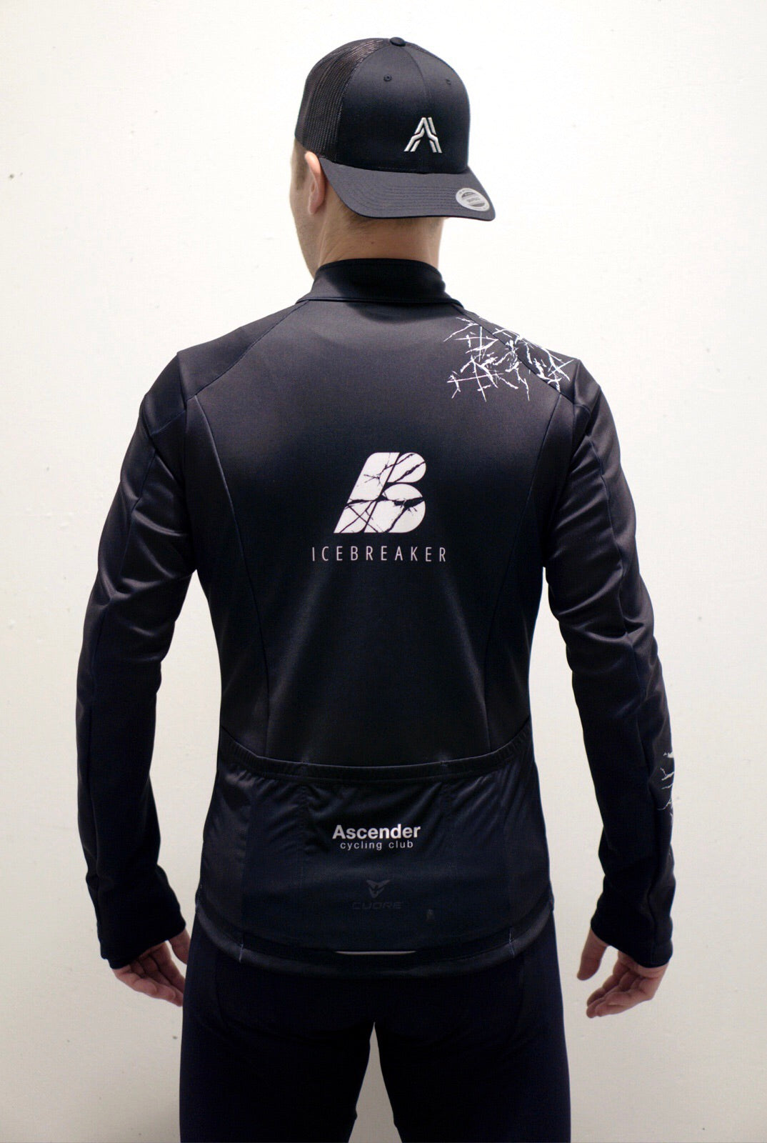 Icebreaker Soft Shell Winter Jacket Backside Details